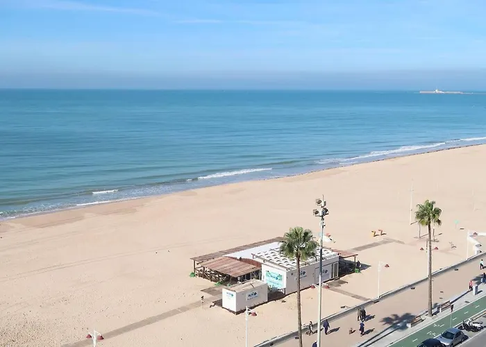 Casa Brasil - 1ª Linea Playa Con Parking Incluido Cádiz